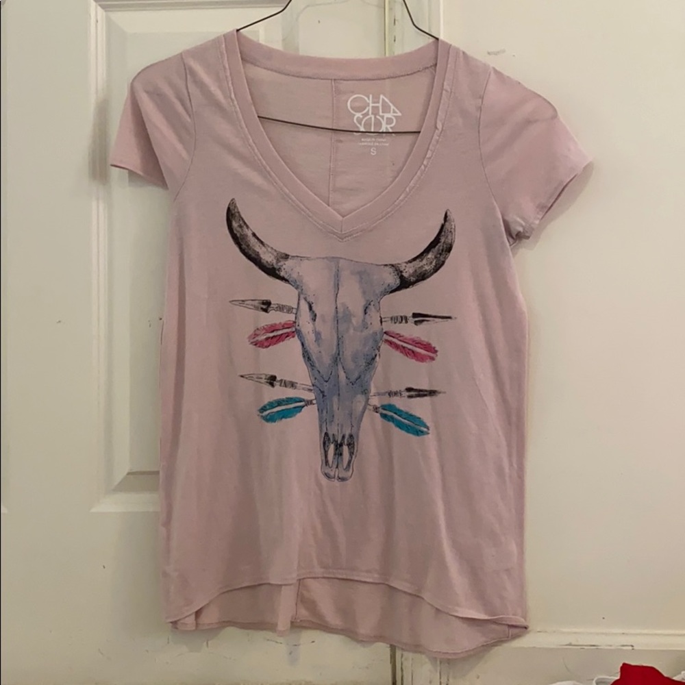 Chaser Brand Pink Bull Tshirt